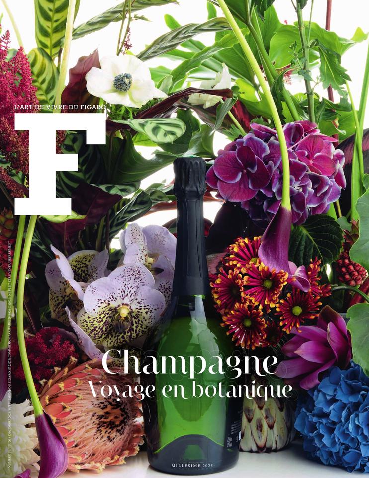 F, l'art de vivre Une du 4 décembre 2025