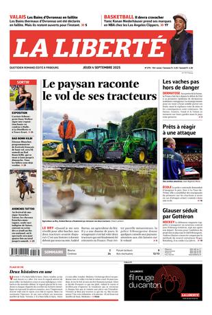 Couverture du magazine en date du 2025-09-04