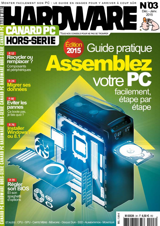 Canard PC Hardware Hors-Série 24 novembre 2014 Canard PC Hardware Hors-Série N°3 du 24 novembre 2014 à télécharger sur iPad