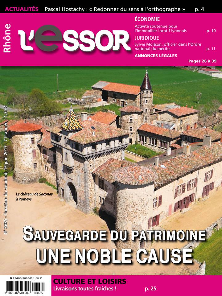L'Essor RHONE 16 juin 2017 L'Essor RHONE du 16 juin 2017 à télécharger sur iPad