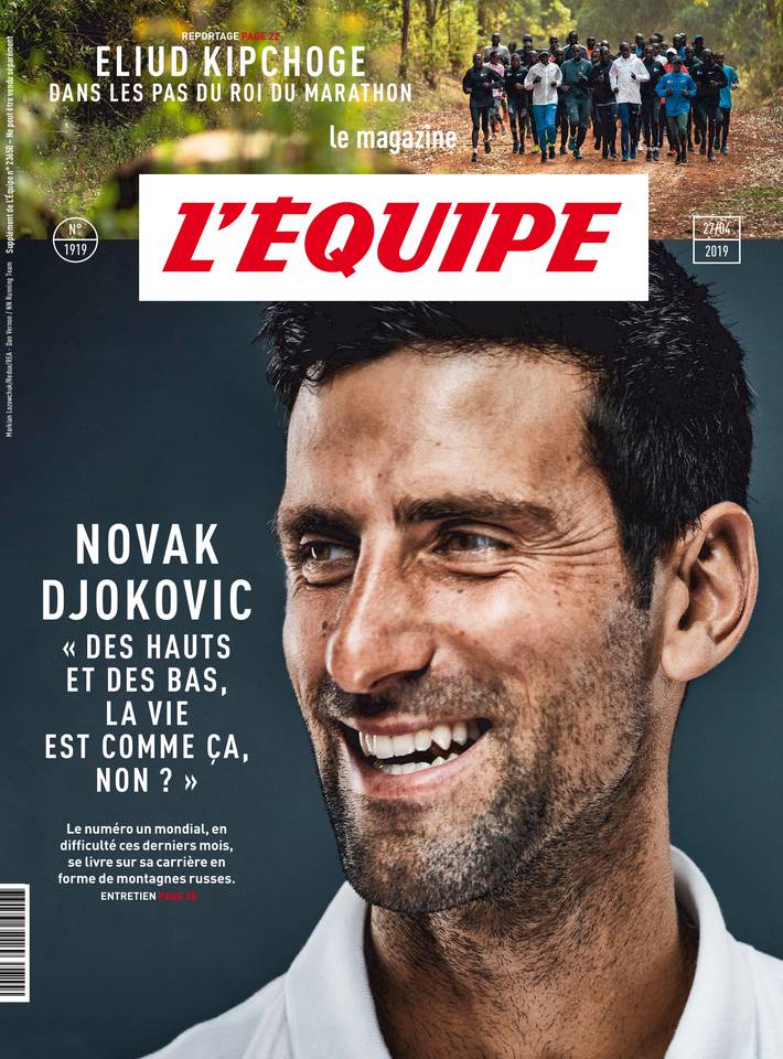 Le magazine L'Équipe 26 avril 2019 Le magazine L'Équipe du 26 avril 2019 à télécharger sur iPad