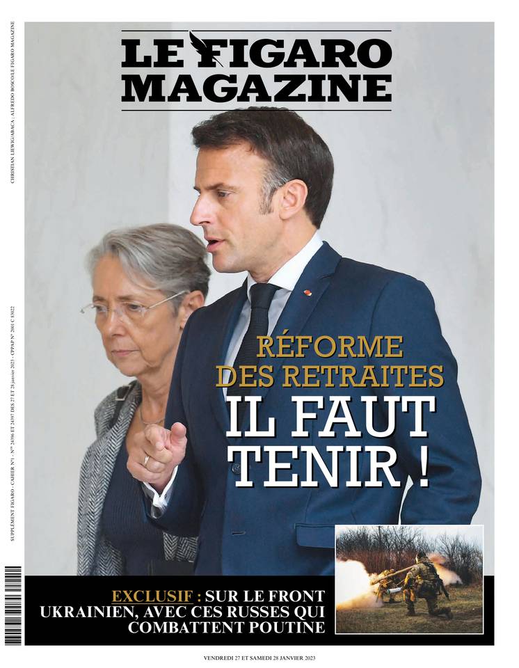 Le Figaro Magazine Une du 27 janvier 2023