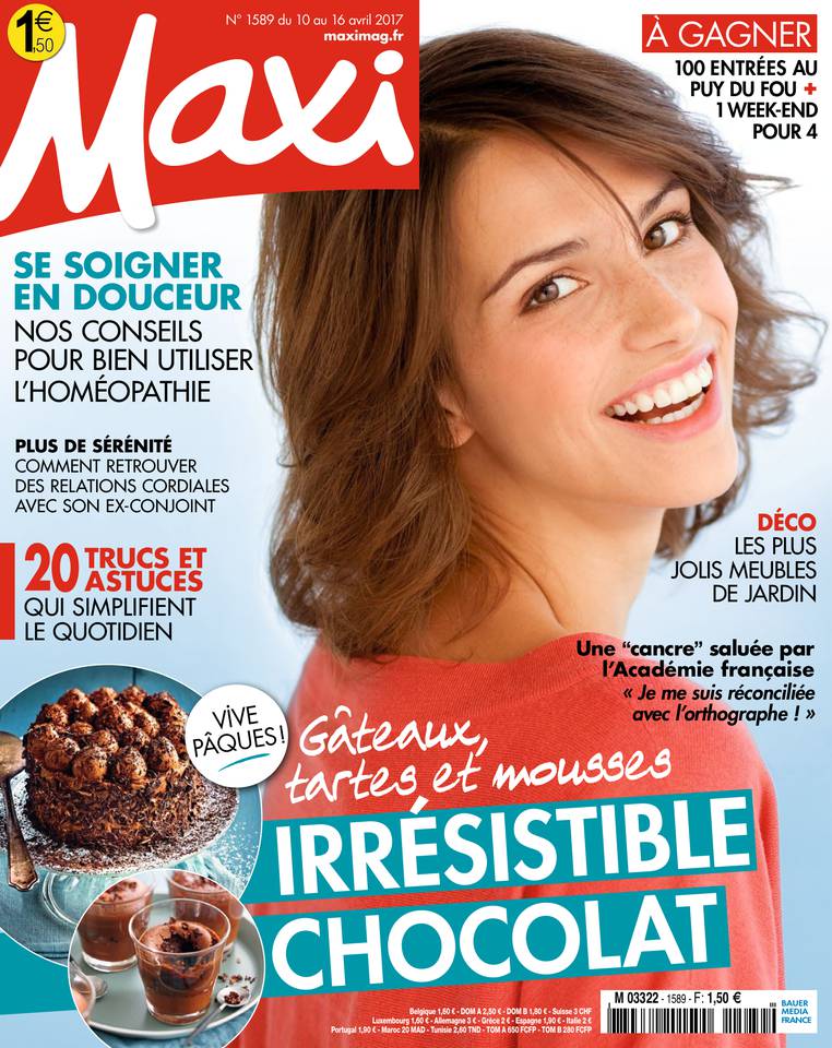 MAXI 10 avril 2017 MAXI N°1589 du 10 avril 2017 à télécharger sur iPad