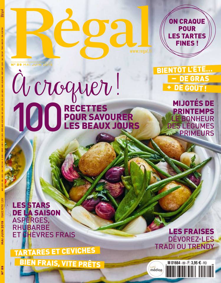 Régal 03 mai 2019 Abonnement Régal Pas Cher avec le BOUQUET À LA CARTE ePresse.fr