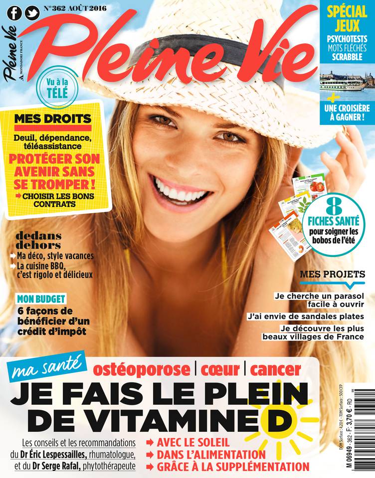 Pleine Vie 13 juillet 2016 Pleine Vie N°362 du 13 juillet 2016 à télécharger sur iPad