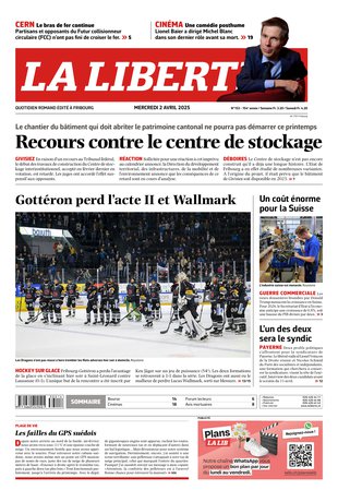 Couverture du magazine en date du 2025-04-02