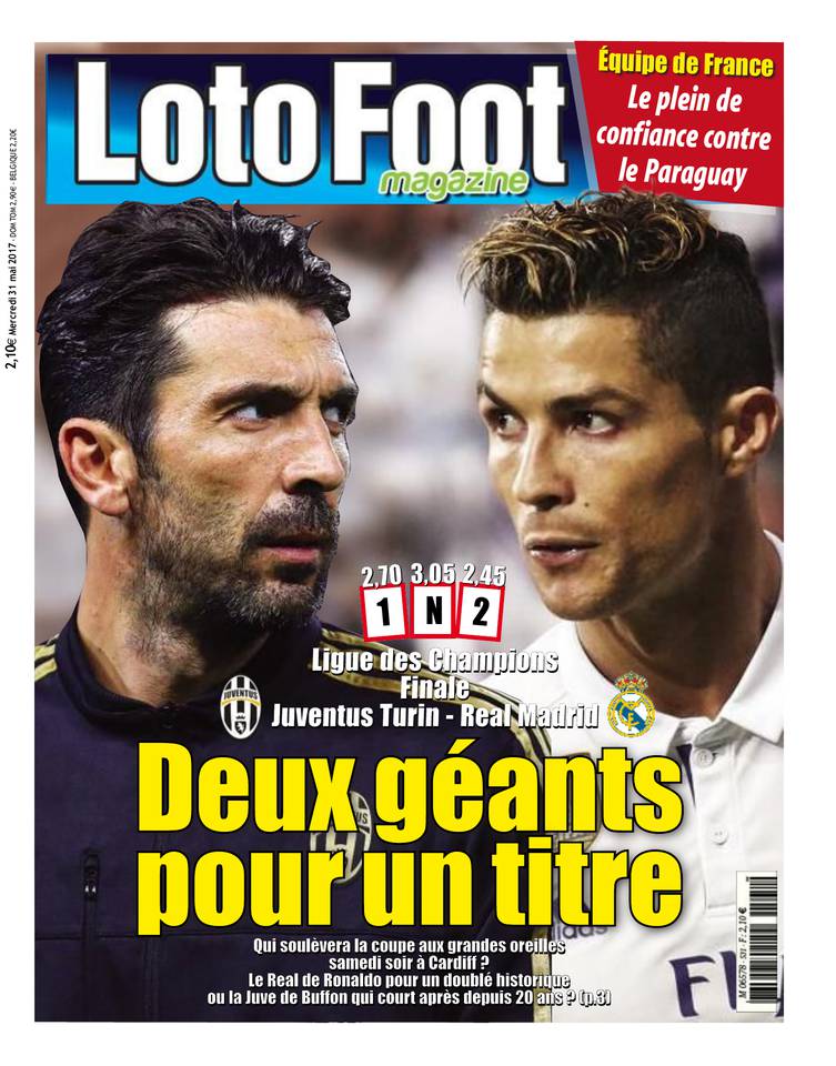 Loto Foot Magazine 31 mai 2017 Loto Foot Magazine du 31 mai 2017 à télécharger sur iPad