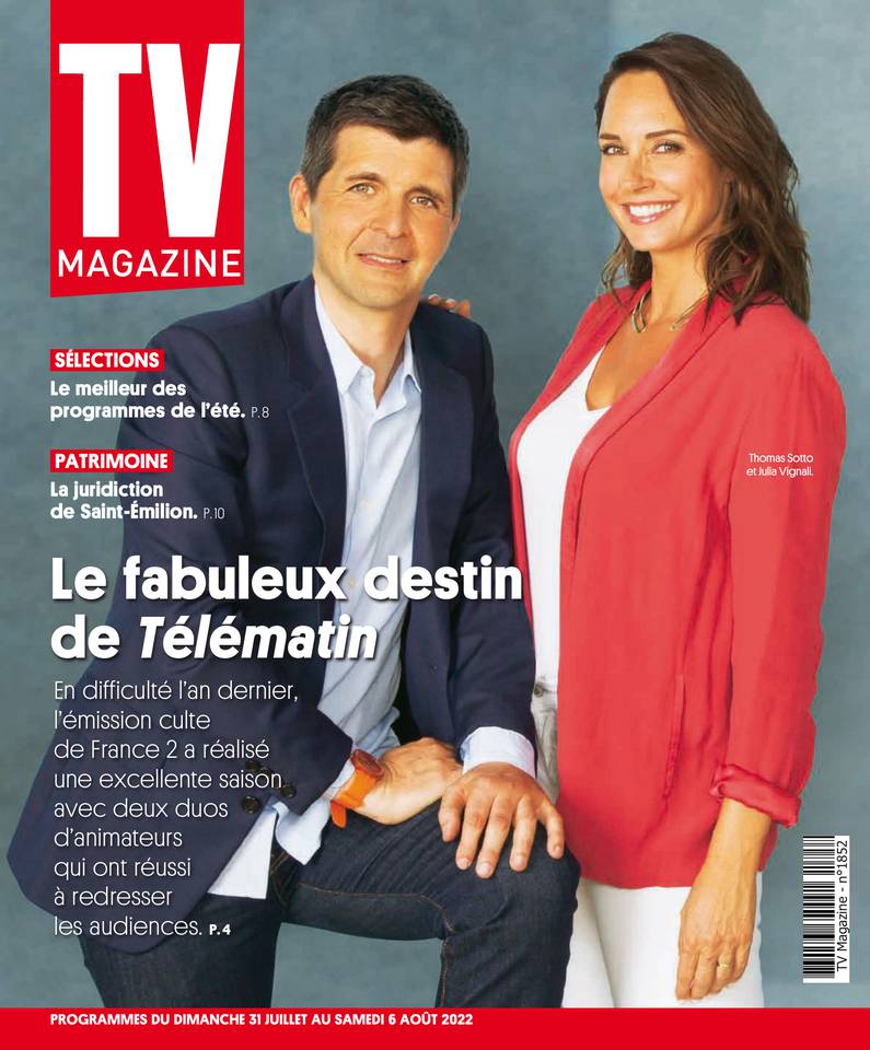 TV Magazine Une du 31 juillet 2022