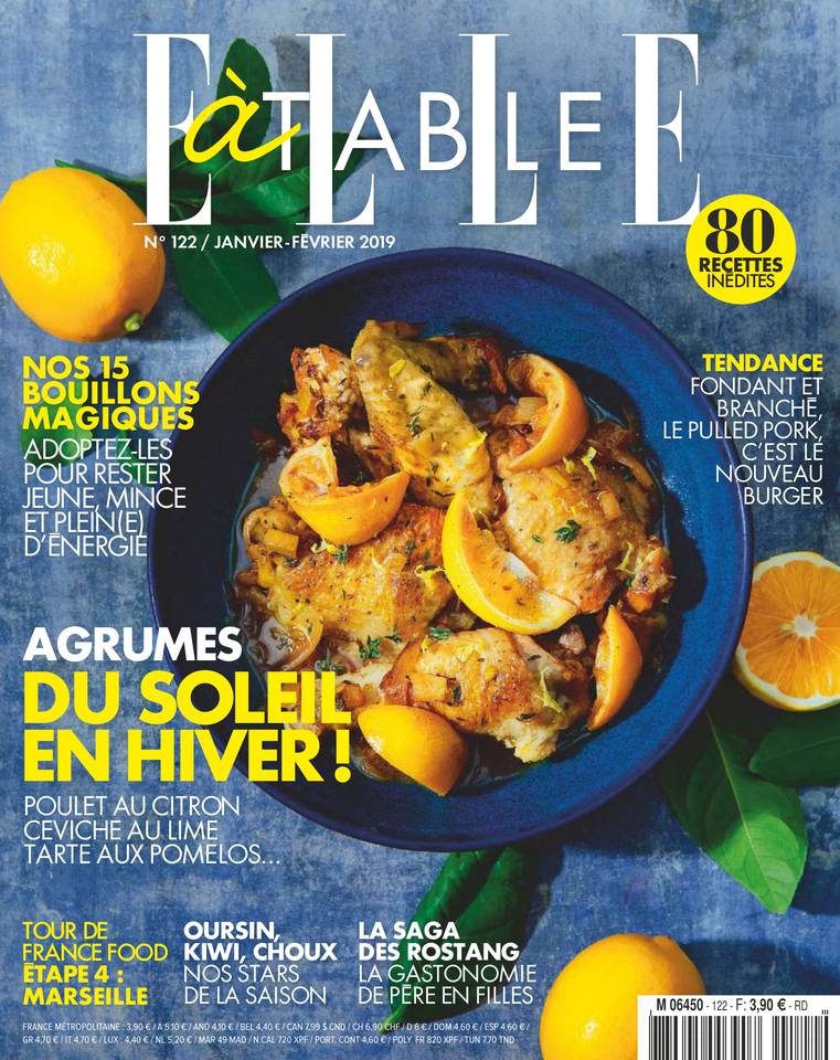 ELLE à Table 10 janvier 2019 Abonnement à ELLE à Table Pas Cher avec le BOUQUET ePresse.fr