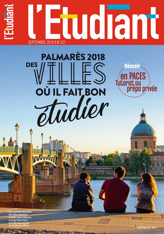 L'Étudiant 05 septembre 2018 Abonnement L'Étudiant Pas Cher avec le BOUQUET ePresse.fr