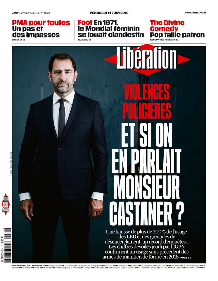 Libération 14 juin 2019 Libération du 14 juin 2019 à télécharger sur iPad