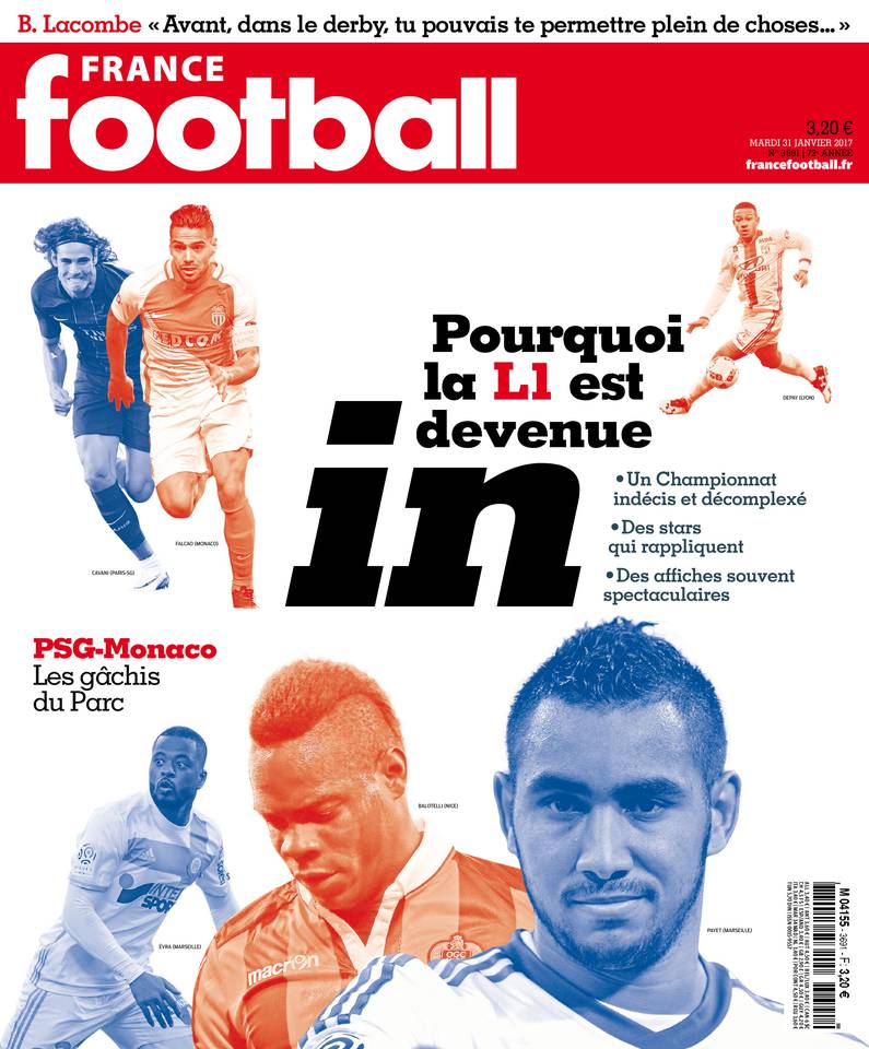 France Football 31 janvier 2017 France Football du 31 janvier 2017 à télécharger sur iPad