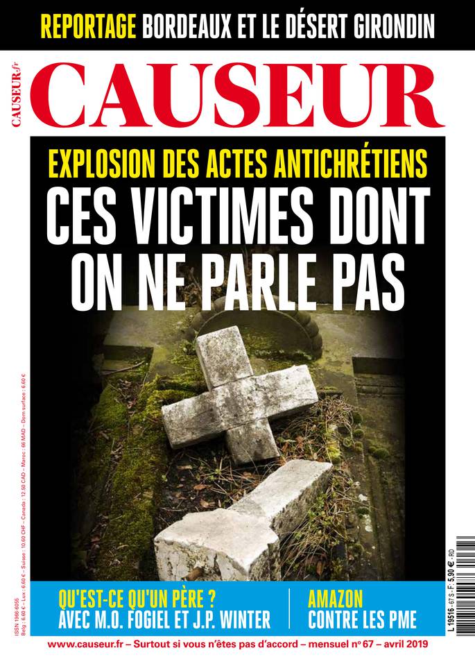 Causeur 03 avril 2019 Abonnement Causeur Pas Cher avec le BOUQUET ePresse.fr