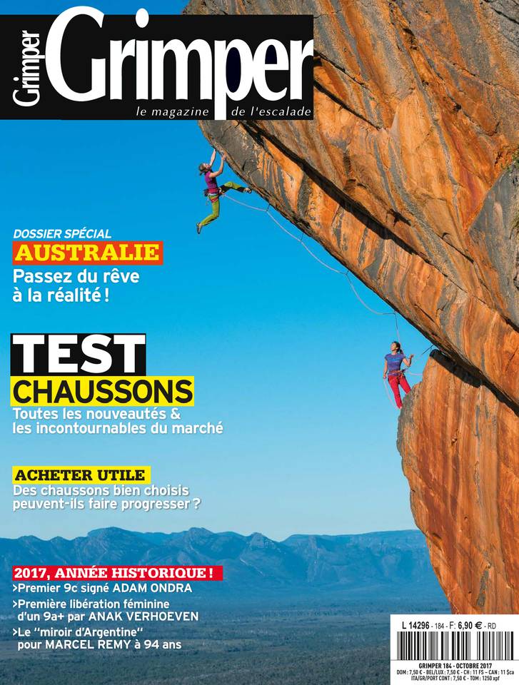 Grimper Magazine 01 octobre 2017 Abonnement Grimper Mag Pas Cher avec le BOUQUET ePresse.fr