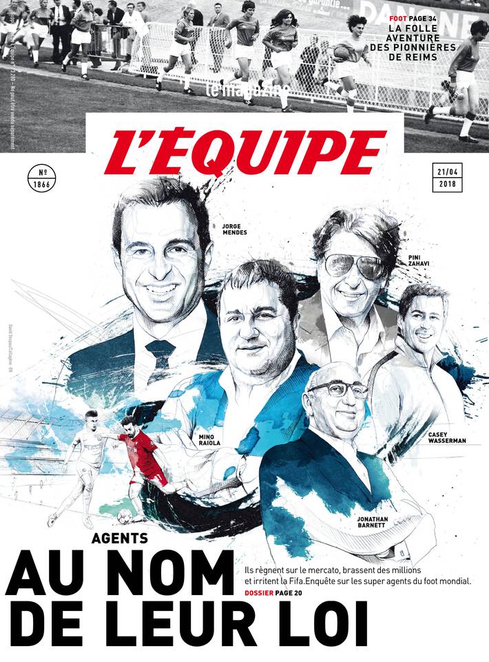 Magazine L'Équipe 20 avril 2018 Magazine L'Équipe du 20 avril 2018 à télécharger sur iPad