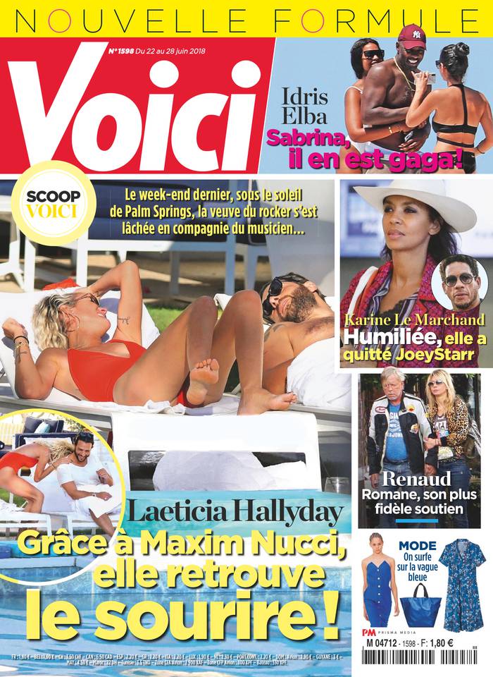 Voici 22 juin 2018 Voici N°1598 du 22 juin 2018 à télécharger sur iPad