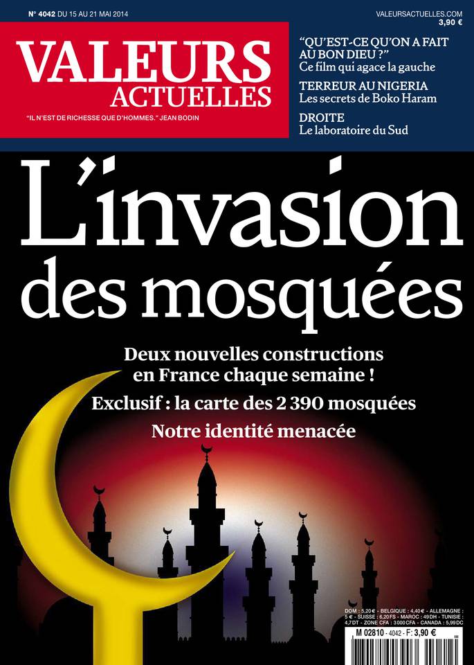 Valeurs actuelles 15 mai 2014 Valeurs actuelles N°4042 du 15 mai 2014 à télécharger sur iPad