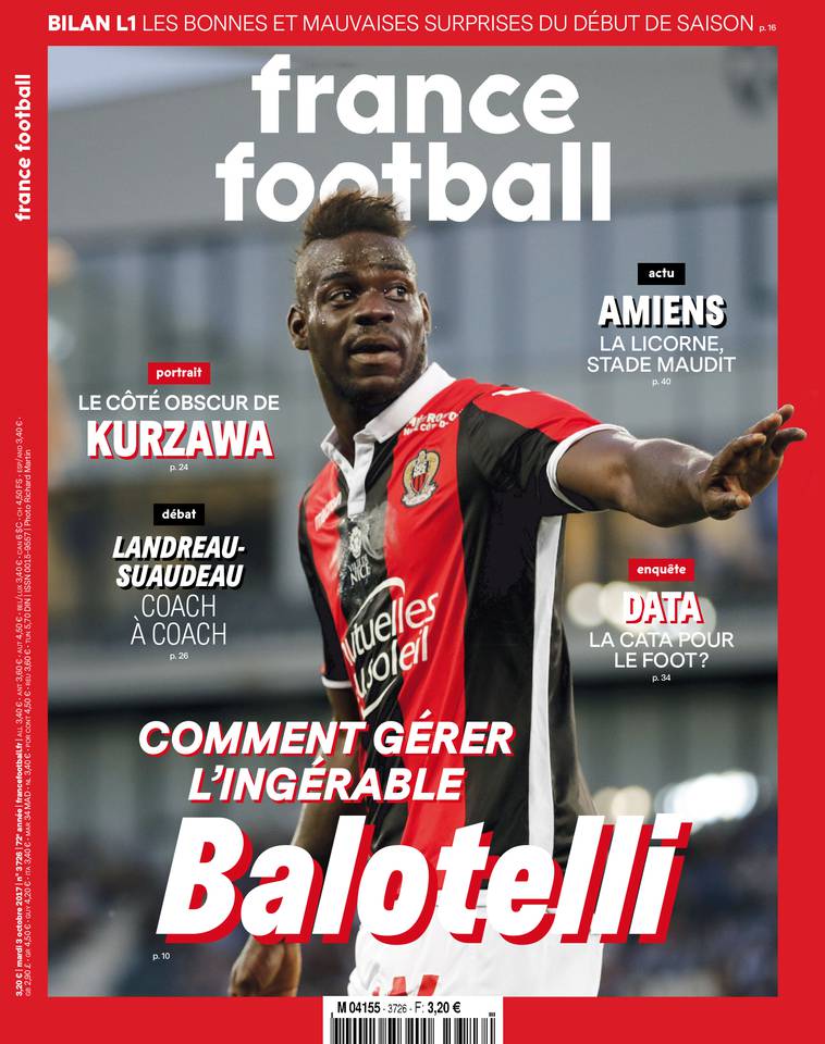 France Football 03 octobre 2017 France Football du 03 octobre 2017 à télécharger sur iPad