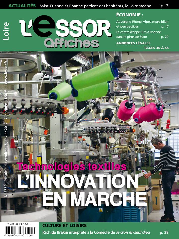 L'Essor Affiches LOIRE 06 janvier 2017 L'Essor Affiches LOIRE du 06 janvier 2017 à télécharger sur iPad