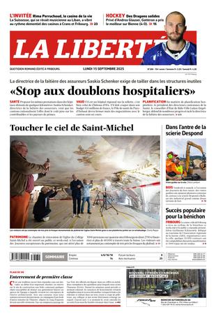 Couverture du magazine en date du 2025-09-15