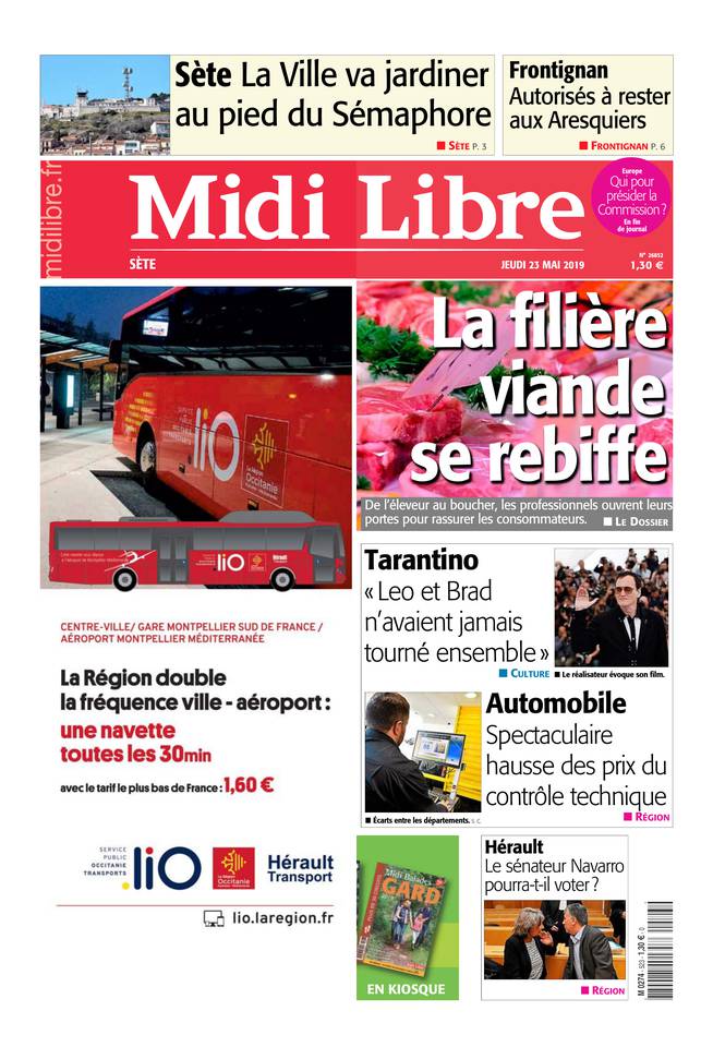 Midi Libre 23 mai 2019 Midi Libre du 23 mai 2019 à télécharger sur iPad