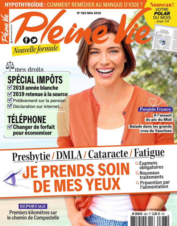 Pleine Vie 11 avril 2018 Abonnement Pleine Vie Pas Cher avec le BOUQUET ePresse.fr