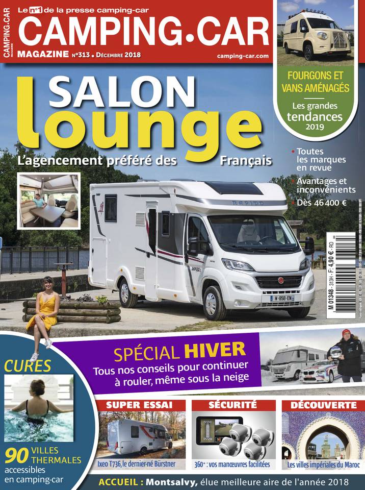 Camping-car Magazine 16 novembre 2018 Abonnement Camping-car Magazine Pas Cher avec le BOUQUET ePresse.fr