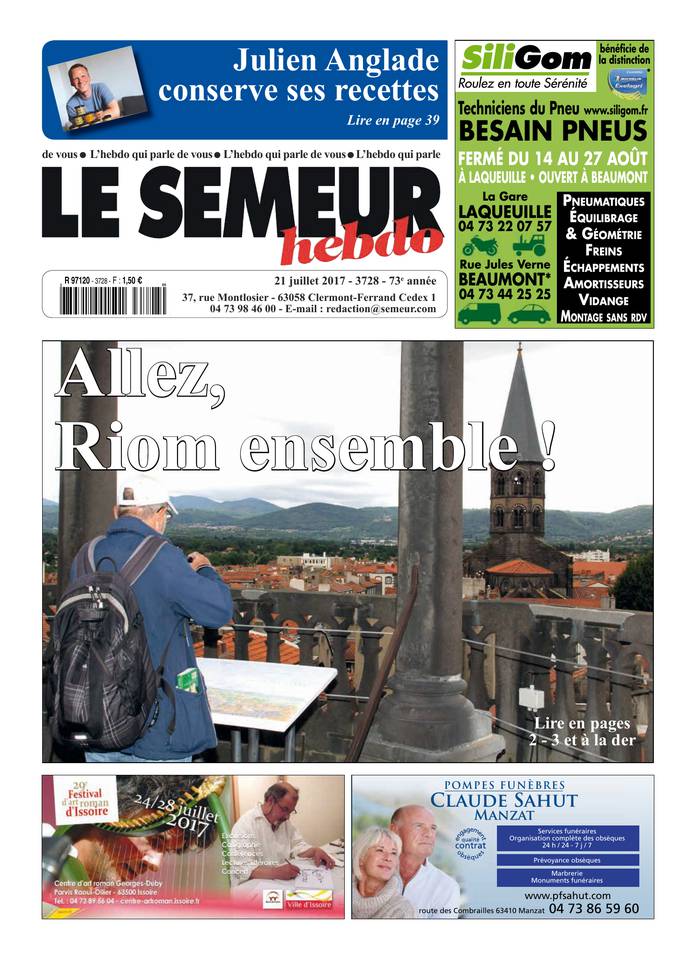 Le Semeur Hebdo 21 juillet 2017 Le Semeur Hebdo