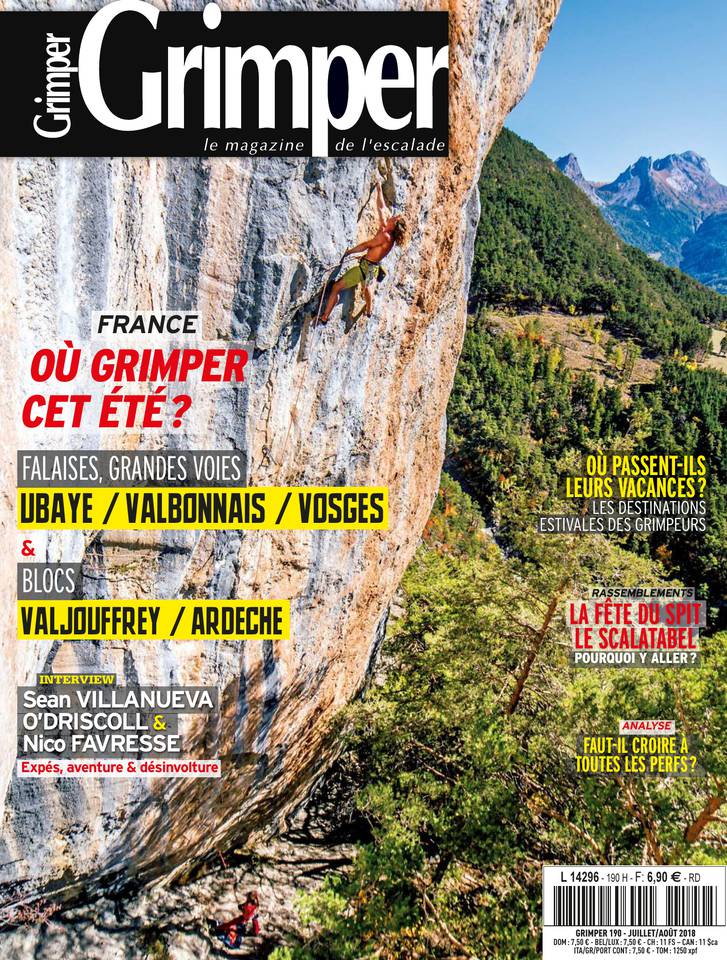 Grimper Magazine 15 juillet 2018 Abonnement Grimper Mag Pas Cher avec le BOUQUET ePresse.fr