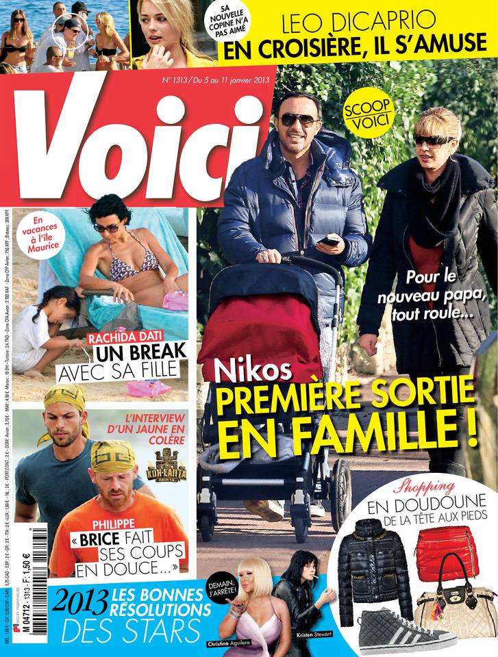 Voici 05 janvier 2013 Voici N°1313 du 05 janvier 2013 à télécharger sur iPad