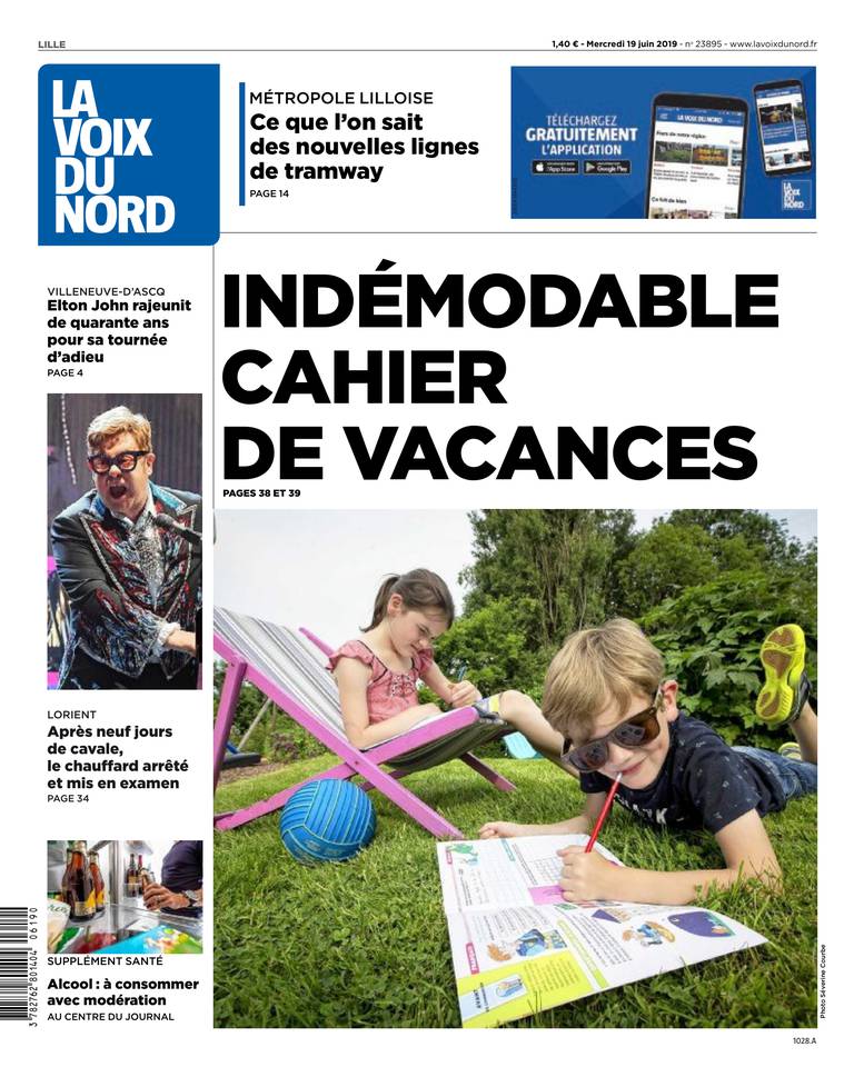 La Voix du Nord 19 juin 2019 La Voix du Nord - Lille du 19 juin 2019