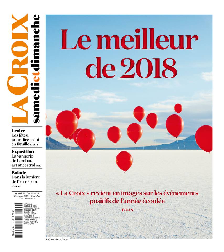 La Croix 29 décembre 2018 La Croix du 29 décembre 2018 à télécharger sur iPad