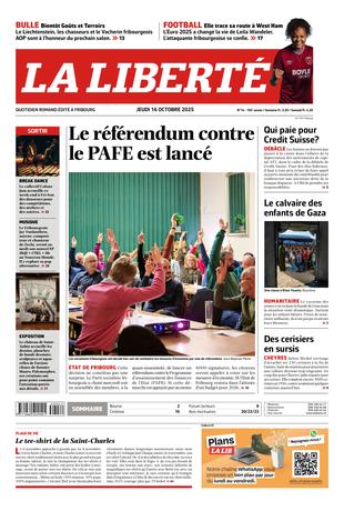 Couverture du magazine en date du 2025-10-16