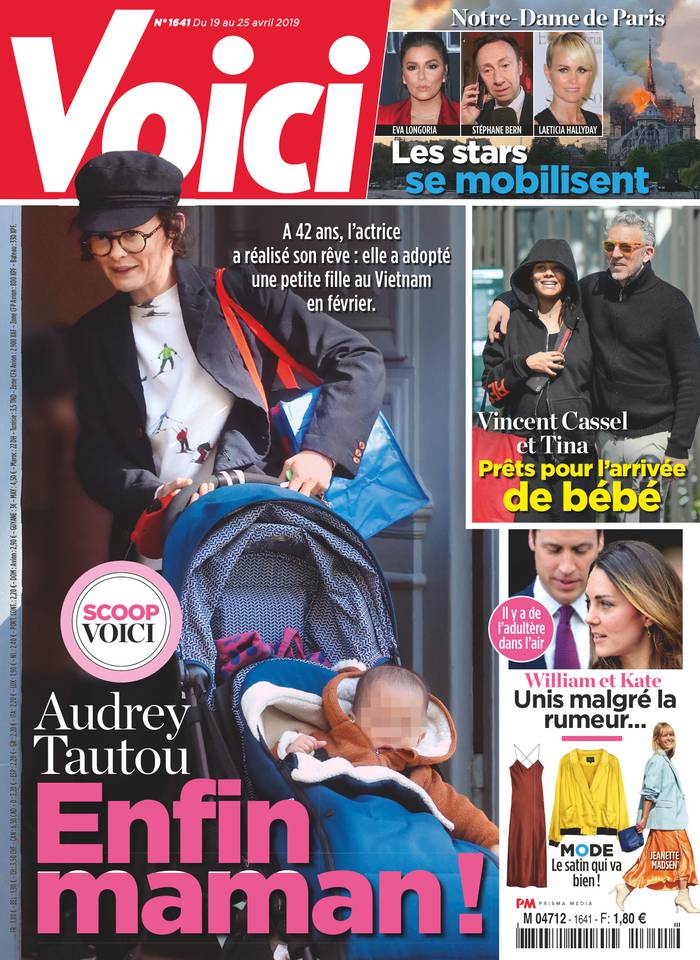 Voici 19 avril 2019 Voici N°1641 du 19 avril 2019 à télécharger sur iPad