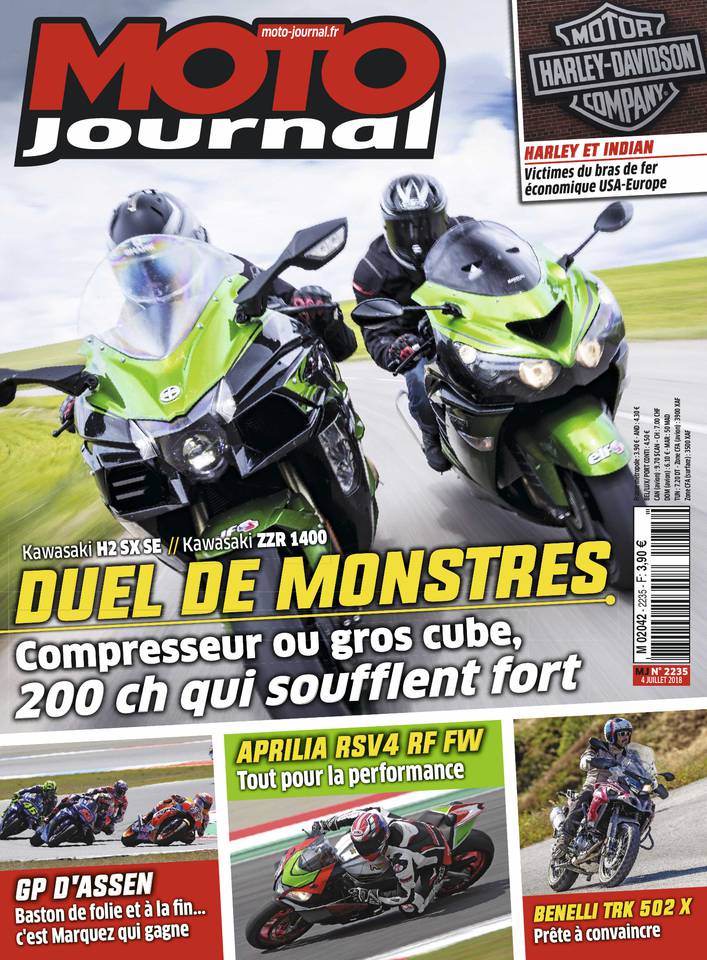 Moto Journal 04 juillet 2018 Abonnement Moto Journal Pas Cher avec le BOUQUET ePresse.fr