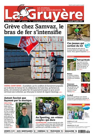 Couverture du magazine en date du 2025-07-12