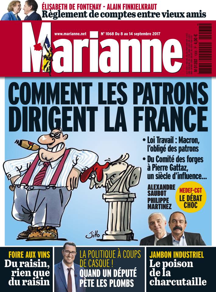 Marianne 08 septembre 2017 Marianne N°1068 du 08 septembre 2017 à télécharger sur iPad