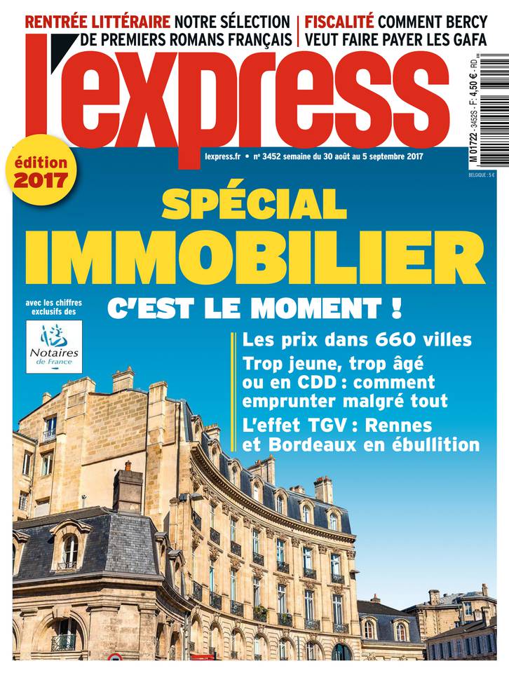 L'Express 30 août 2017 L'Express N°3452 du 30 août 2017 à télécharger sur iPad