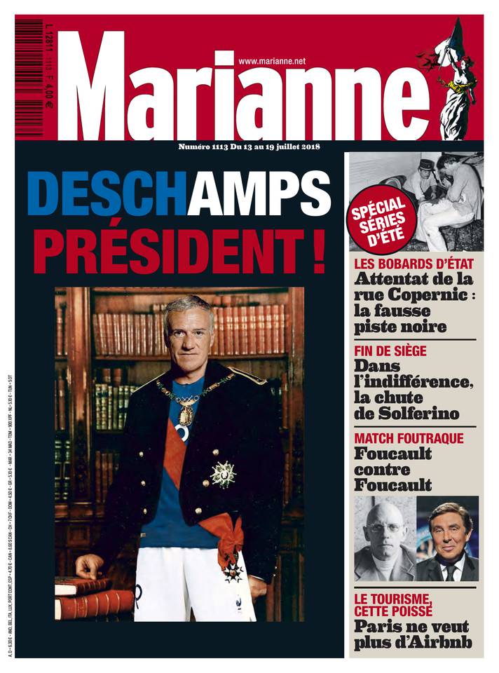 Marianne 13 juillet 2018 Marianne N°1113 du 13 juillet 2018 à télécharger sur iPad