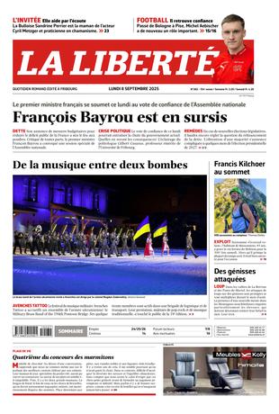 Couverture du magazine en date du 2025-09-08