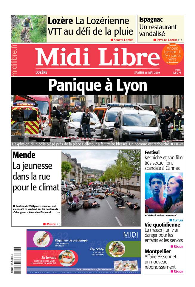 Midi Libre 25 mai 2019 Abonnement à Midi Libre Pas Cher avec le BOUQUET INFO ePresse.fr
