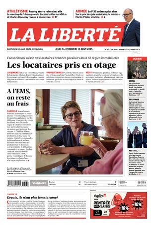 Couverture du magazine en date du 2025-08-14