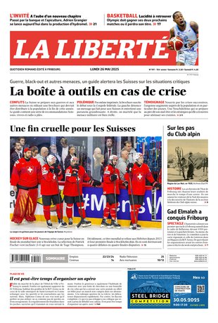 Couverture du magazine en date du 2025-05-26