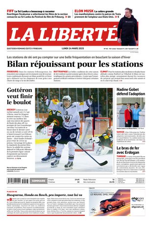 Couverture du magazine en date du 2025-03-24