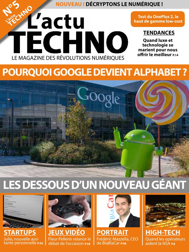 L’actu Techno 24 septembre 2015 Abonnement L'actu Techno Pas Cher avec l’OFFRE ENTREPRISE ePresse.fr