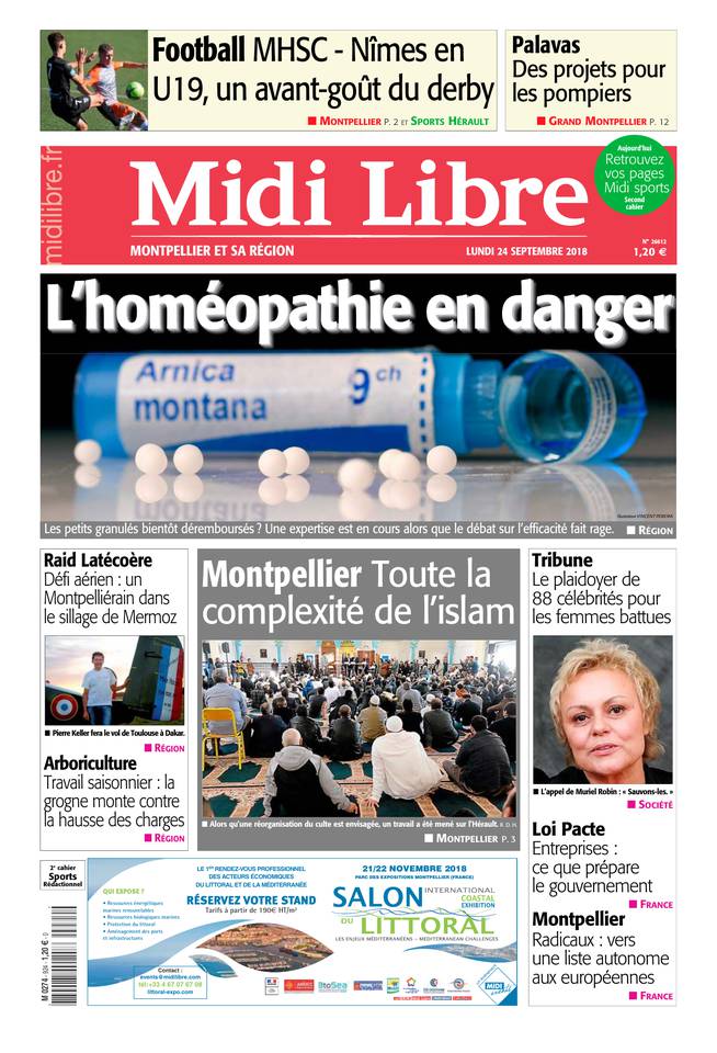 Midi Libre 24 septembre 2018 Abonnement à Midi Libre Pas Cher avec le BOUQUET INFO ePresse.fr