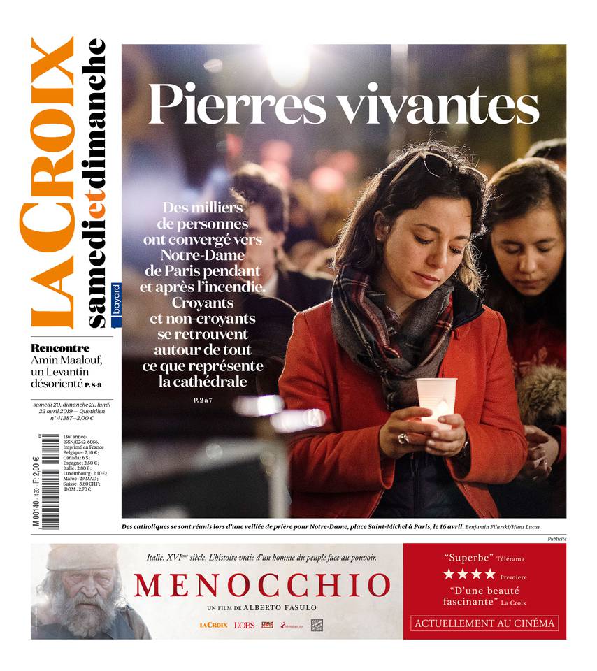 La Croix 20 avril 2019 Abonnement à La Croix Pas Cher avec le BOUQUET INFO ePresse.fr