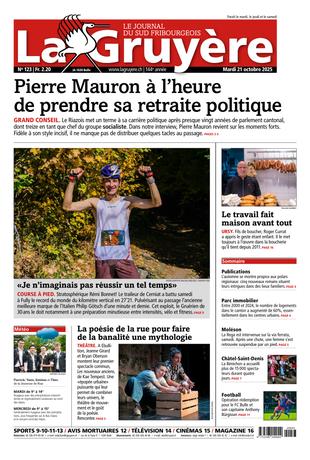 Couverture du magazine en date du 2025-10-21