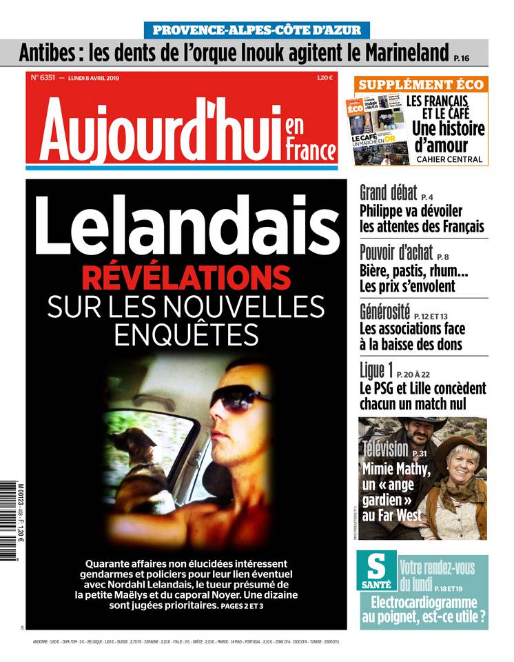 Aujourd'hui en France 08 avril 2019 Aujourd'hui en France du 08 avril 2019 à télécharger sur iPad