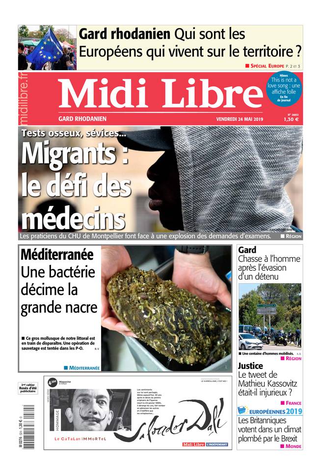 Midi Libre 24 mai 2019 Abonnement à Midi Libre Pas Cher avec le BOUQUET INFO ePresse.fr